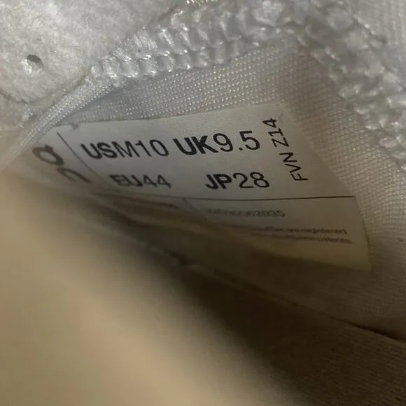 On Cloud Cloudpulse Mens White Size 10 Running Shoes