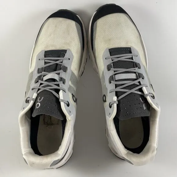 On Cloud Cloudvista Running Shoes Womens 9 White Gray Frost Athletic Sneaker