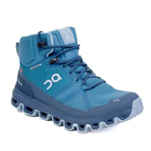 On Cloud On Running Women's Size 7 Cloudrock Storm Wash Blue Hiking Boots Sporty