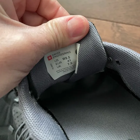 On Running Black Athletic Shoes