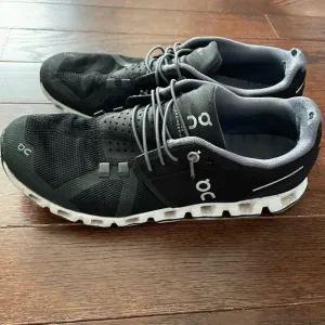 On Running Black Athletic Shoes