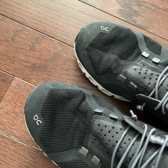 On Running Black Athletic Shoes