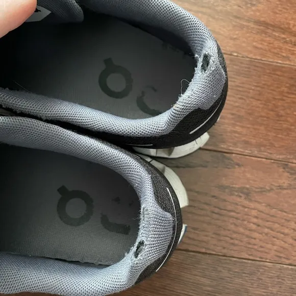 On Running Black Athletic Shoes