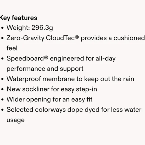 On Running Cloud 6 WP Shoes