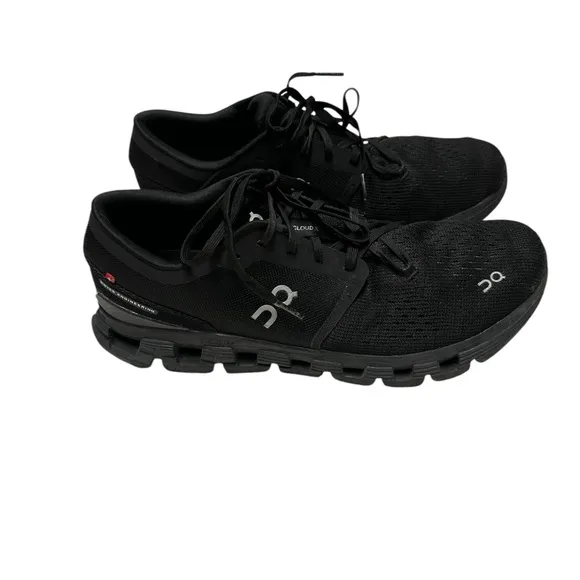 On Running Cloud X 4 Running Men's Black/ Eclipse Shoes Size 11.5