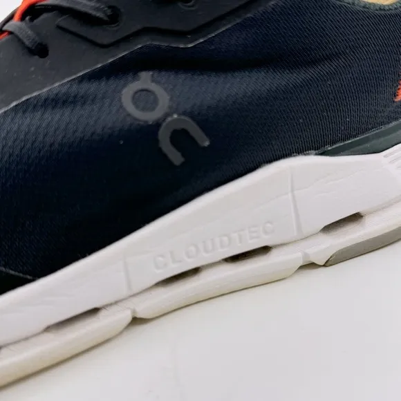On Running Cloudnova Form On Cloud Running Sneakers Color Blk/Orange SZ 11.5