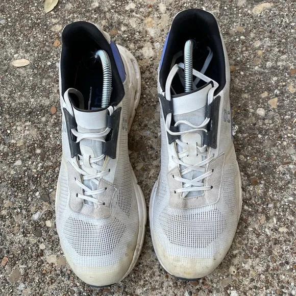 On Running Cloudrift Running Shoes White Blue Black Size 10.5 Men's