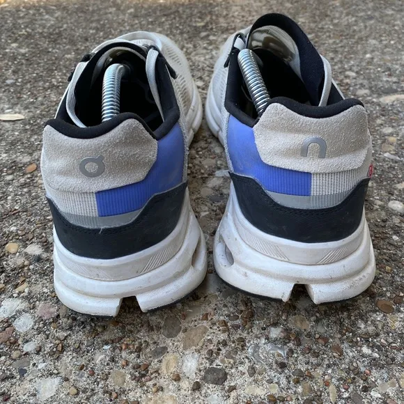 On Running Cloudrift Running Shoes White Blue Black Size 10.5 Men's