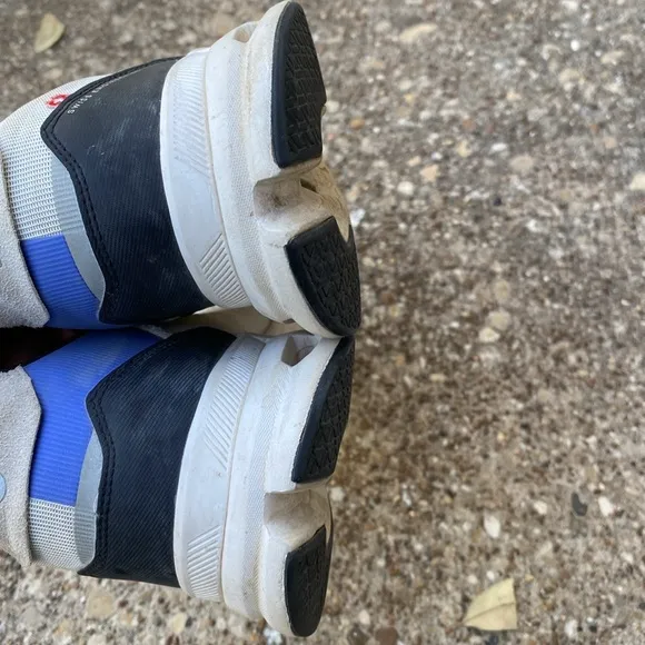On Running Cloudrift Running Shoes White Blue Black Size 10.5 Men's