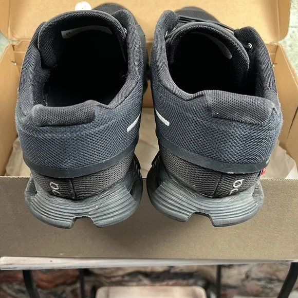 On Running Men's Black Running Shoes-size 12. S50
