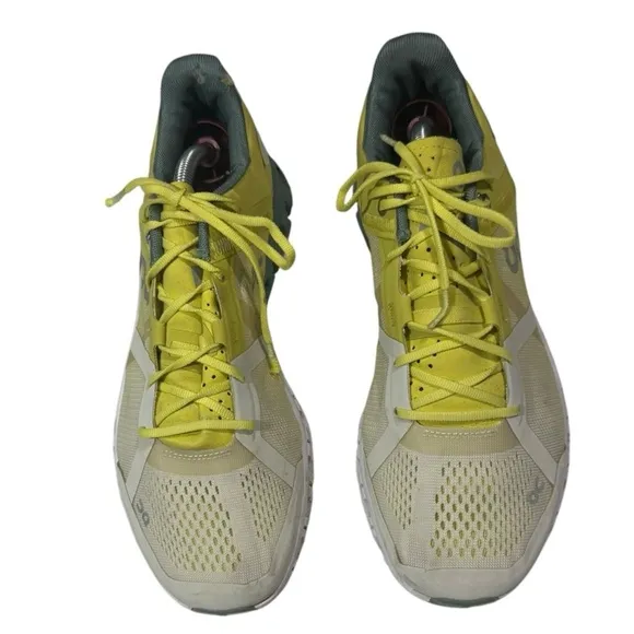 On Running On Cloudflow V2 Citrus Sea Mens Athletic Running Shoes Size 7