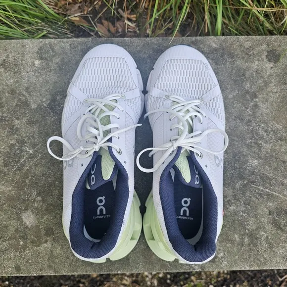 On Running Woman's 11 Cloudflyer Meadow Training Running Shoes Helion Superfoam