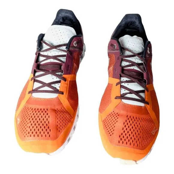 ON RUNNING Cloudflow 2.0 'Flare Orange Dawn' Running Shoes Size 10