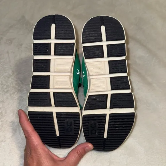 OnCloud Play Kids Green Athletic Shoes