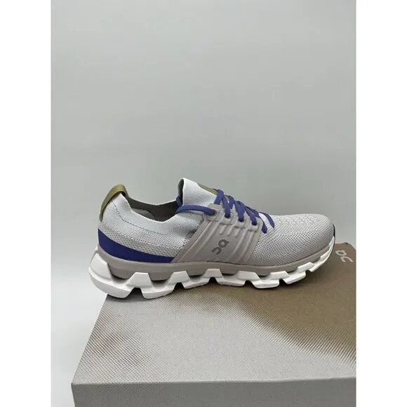 On Cloudswift 3 Size 6.5 Womens White Blueberry Purple Casual Running Shoes $160