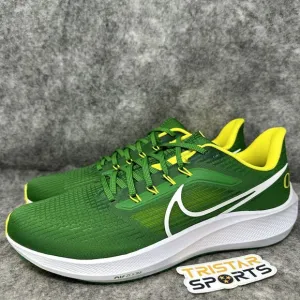 Oregon Ducks Nike Zoom Pegasus 39 Running Shoes Mens Size 12 Green DR1970-300