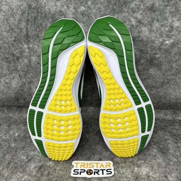 Oregon Ducks Nike Zoom Pegasus 40 Running Shoes Mens Size 14 White DZ5979-100