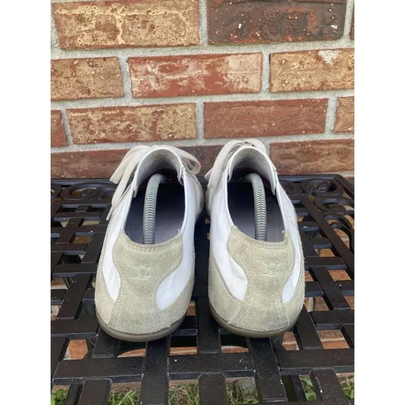Panama Jack White‎ Leather/Suede Sneakers Men's Boat Type Shoes Size EU 43
