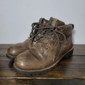Patagonia Tin Shed 6&quot;‎ Waterproof/Espresso Leather Work Boots Mens Size 8.5 US
