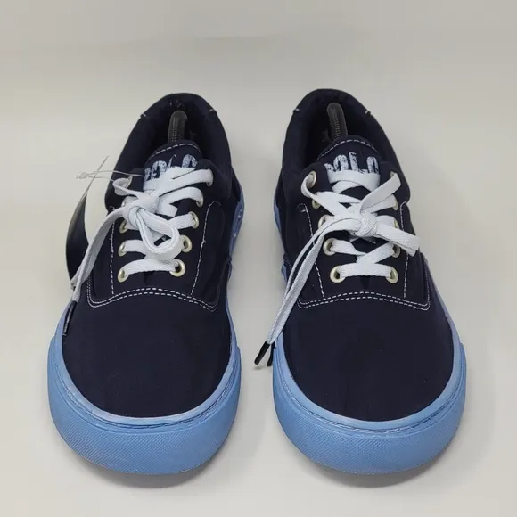 Polo Ralph Lauren Men's Sneakers &amp; Athletic Shoes Keaton Laceless Size 11.5 New