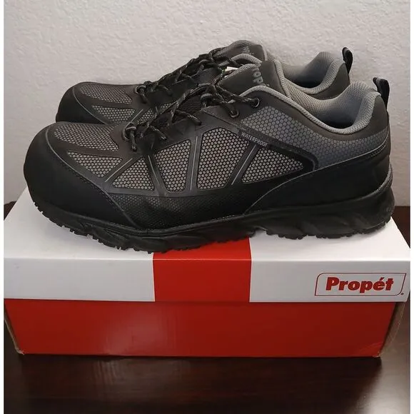 Propet Seeley II Work Comp Toe Shoes WaterProof/Punchure Resist Mens 14 3E) #769