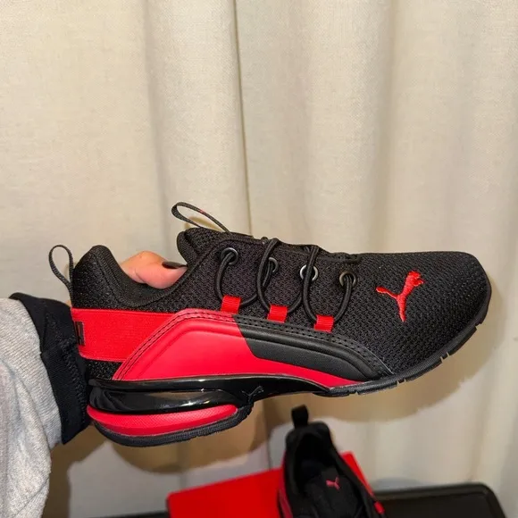 PUMA Axelion Break Little Boys Running Shoes 2C