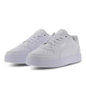 Puma Caven 2.0 393837-02 Sneakers Big Kid White Leather Lifestyle Shoes FD658