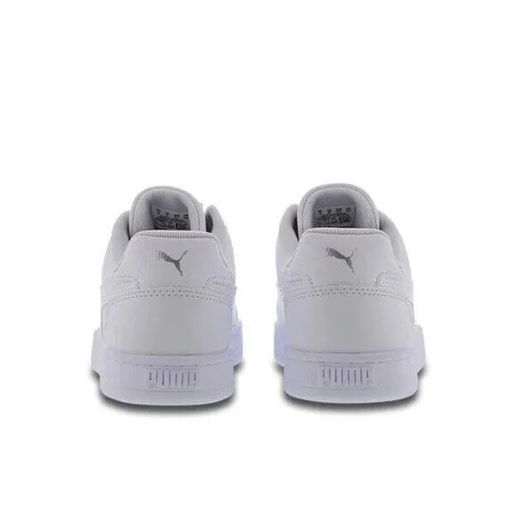 Puma Caven 2.0 393837-02 Sneakers Big Kid White Leather Lifestyle Shoes FD658