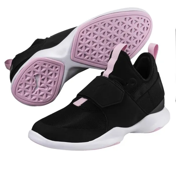 Puma Dare Trainer Black &amp; Orchid Sneakers Size 9.5 Women’s Sneakers