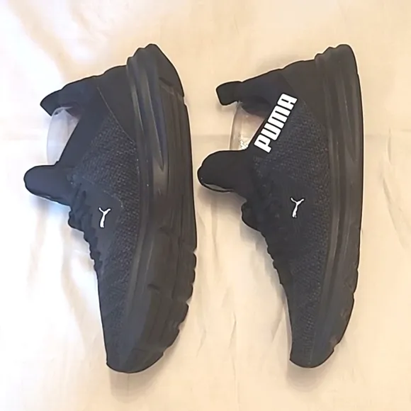 PUMA Enzo Beta Woven V2 Lace Up Sneaker Breathable Woven Low Top Cat Logo