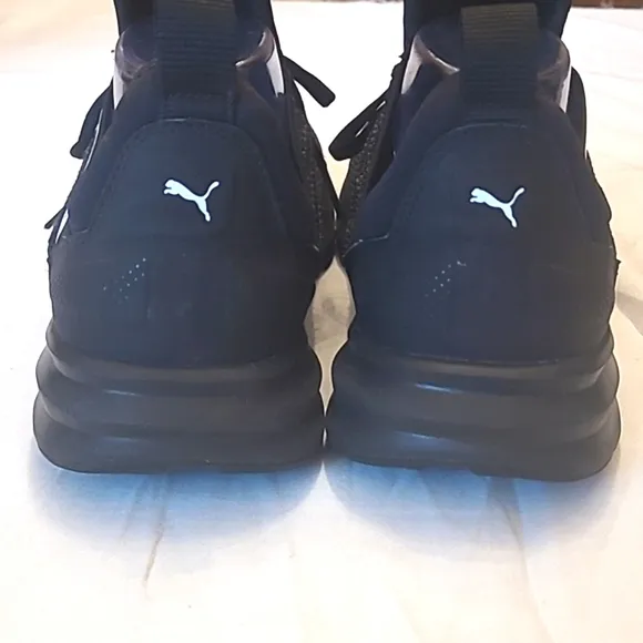 PUMA Enzo Beta Woven V2 Lace Up Sneaker Breathable Woven Low Top Cat Logo