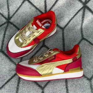 Puma Future Rider Glitz Sneakers Kids Toddler 9C Sneaker Shoes