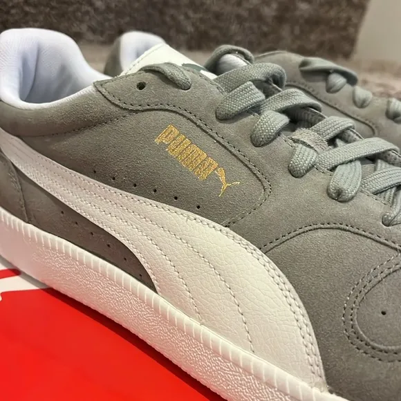 Puma Icra Trainer shoes sneakers new 356222 22 grey white Mens Sizes