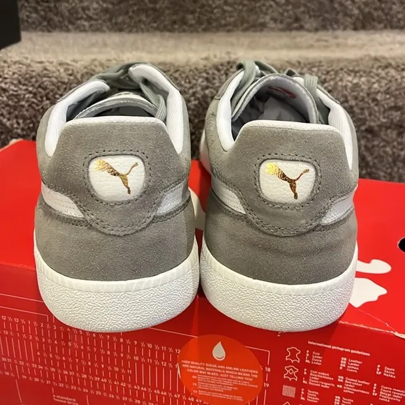 Puma Icra Trainer shoes sneakers new 356222 22 grey white Mens Sizes