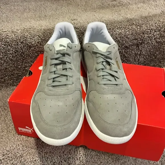Puma Icra Trainer shoes sneakers new 356222 22 grey white Mens Sizes
