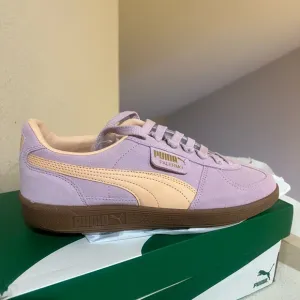 Puma Palermo Grape Mist Peach Fizz Unisex‎ Casual Shoes Men 12 Women 13.5