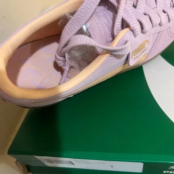 Puma Palermo Grape Mist Peach Fizz Unisex‎ Casual Shoes Men 12 Women 13.5