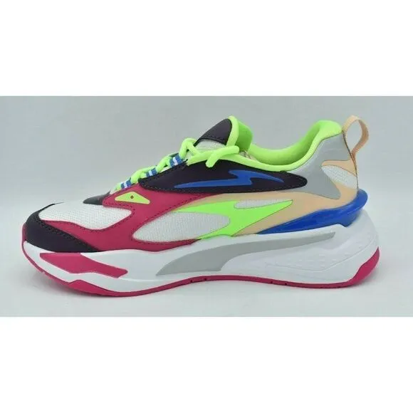 Puma Womens Size 7 RS Fast Pop Sweet Grape White Purple Shoes Sneakers 384328 01