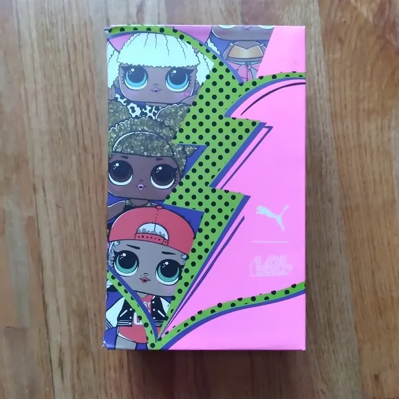 Puma x Lol Surprise Girls Sneakers Size 2 with Box