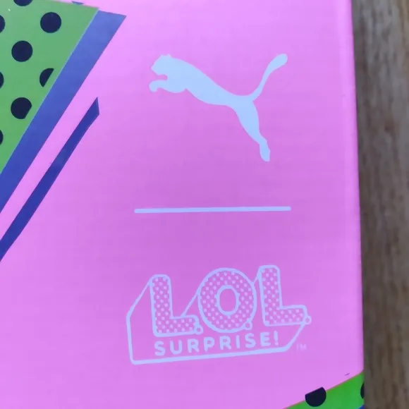 Puma x Lol Surprise Girls Sneakers Size 2 with Box