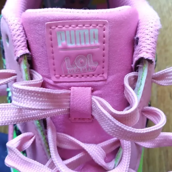 Puma x Lol Surprise Girls Sneakers Size 2 with Box