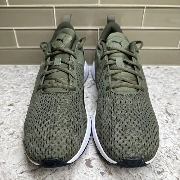 Puma Flyer Runner Green Running Shoes