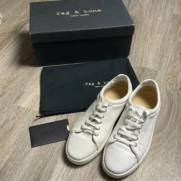 Rag &amp; Bone Kent Lace Up Leather Shoes Size 6