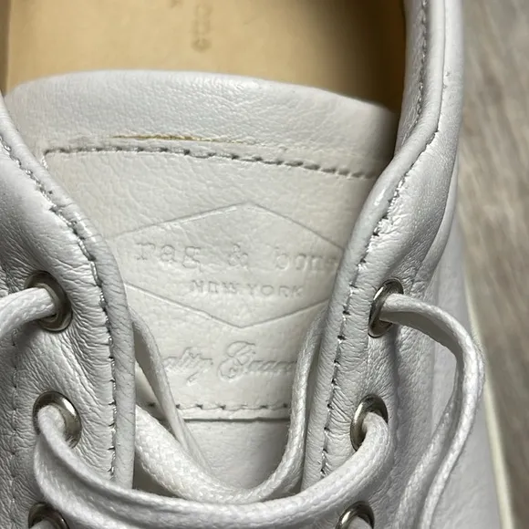 Rag &amp; Bone Kent Lace Up Leather Shoes Size 6