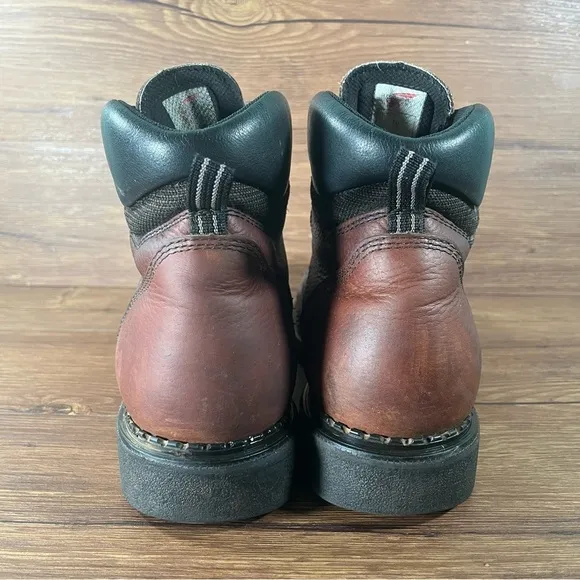 RED WING 926 Brown Leather Lace Up Work Boots Men’s Size 13 Shoes