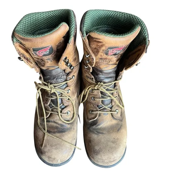 Red Wing King Toe Waterproof Boots size 10 D