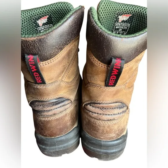 Red Wing King Toe Waterproof Boots size 10 D
