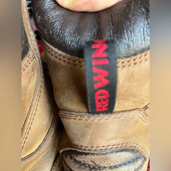 Red Wing King Toe Waterproof Boots size 10 D