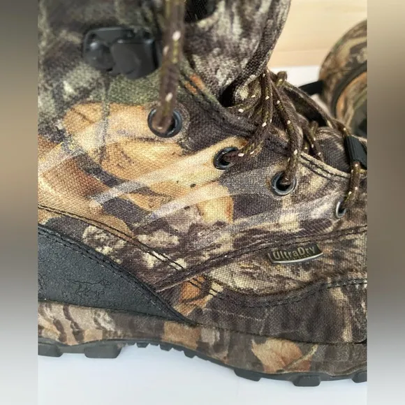 RED WING Men’s 9.5 Boots Irish Setter Camo 200G Thinsulate Waterproof Hunting