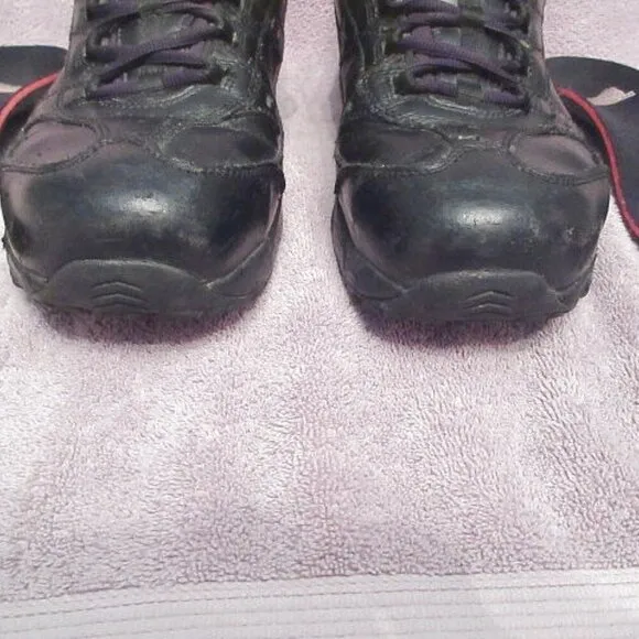 RED WING Waterproof LEATHER Oxford SHOE Size 12D ATHLETIC Work FTSM Aluminum Toe